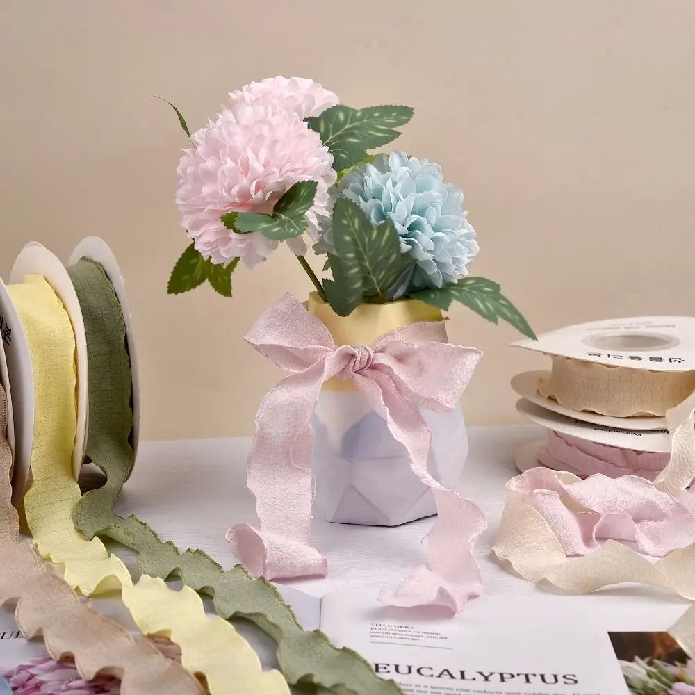 Men Accessories Bouquet - Rubans en fil de paillettes créatifs