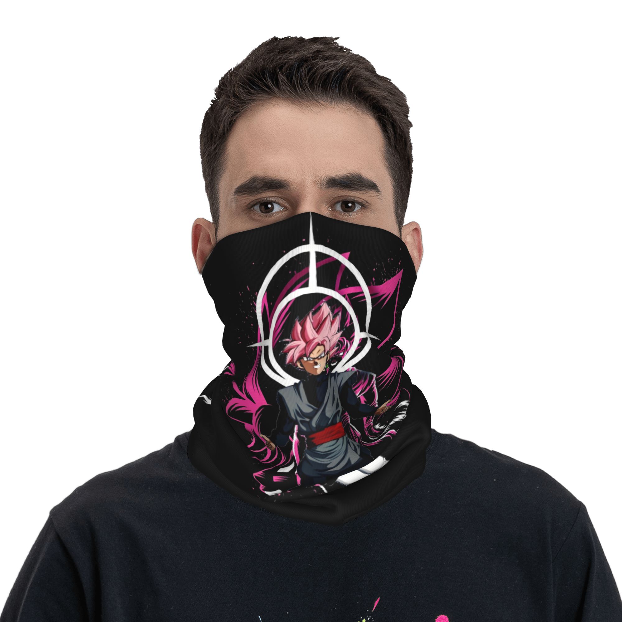 Men Accessories For Neck - Cache-cou Manga DBZ Vegeta personnalisé pour