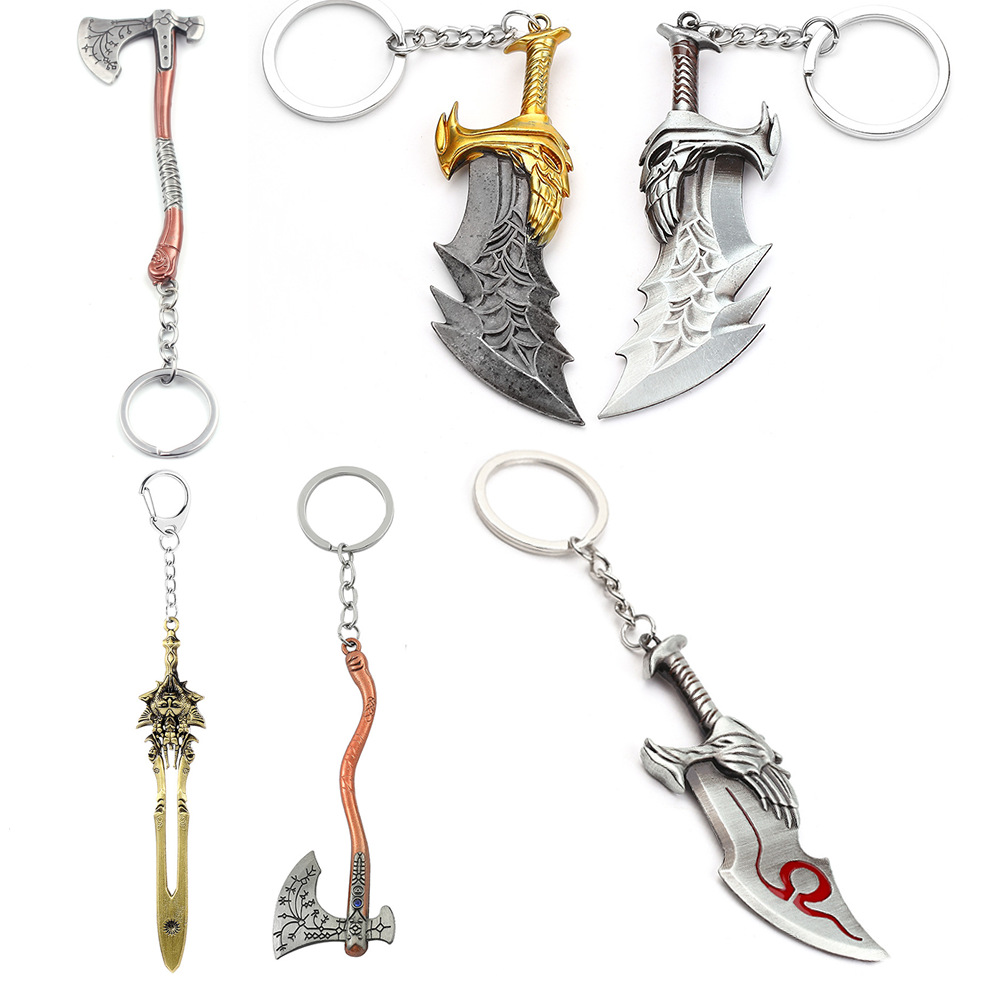 Men Accessories Necklace - Porte-clés God of War 4 Kratos,