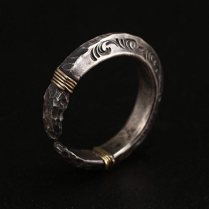 Men Accessories Ideas - Bague en argent sterling 925 au