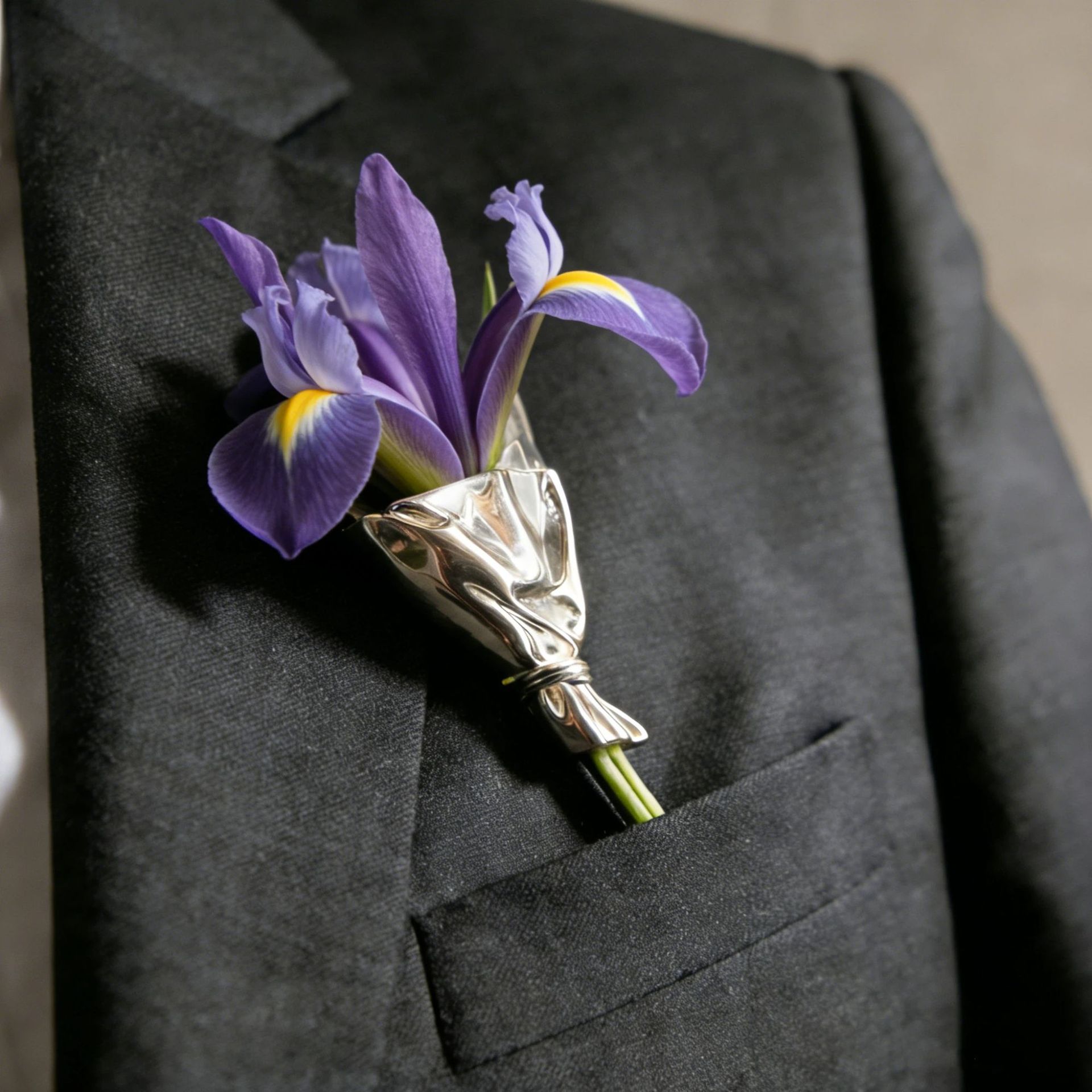Men Accessories Bouquet - Broche créative DIY pour arrangement floral,