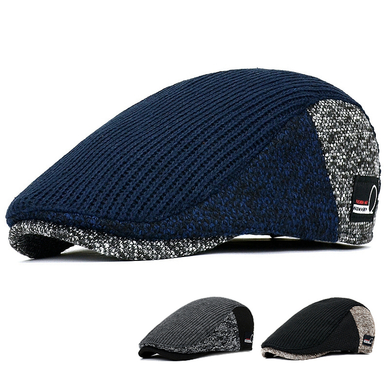 Men'S Accessories For Christmas - Casquette octogonale à chevrons pour hommes,