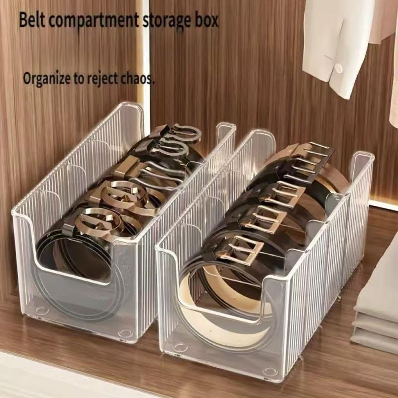 Men'S Accessories Organizer For Wardrobe - Organiseur de rangement pour ceintures en