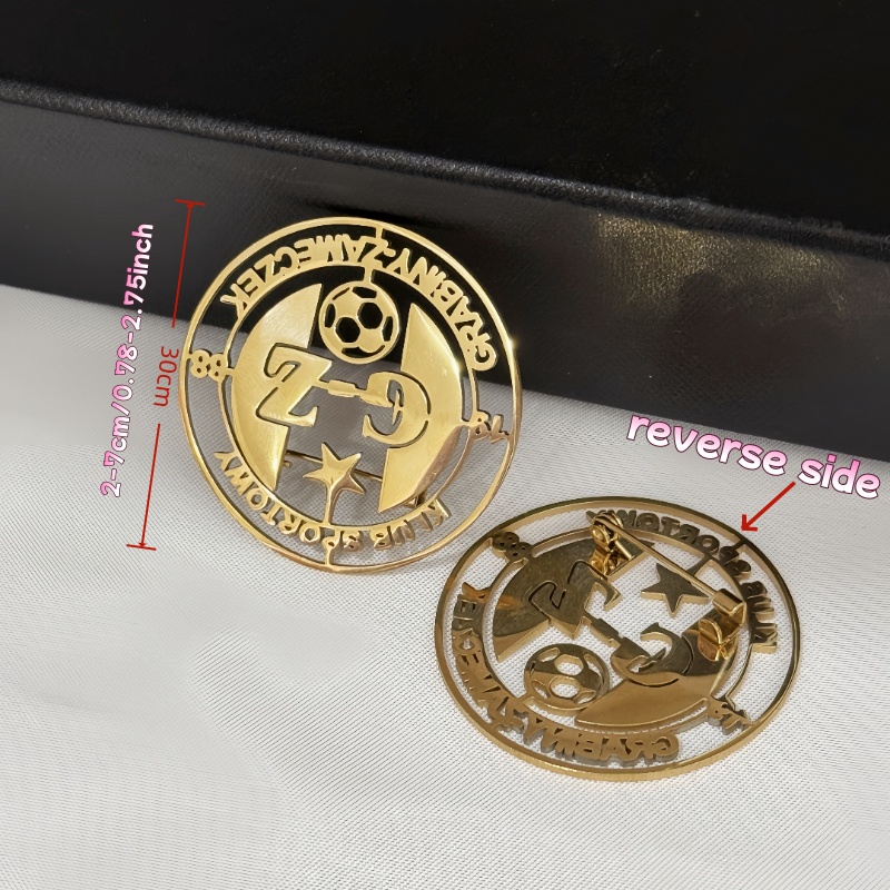 Broche personnalisée avec logo - Men Accessories Logo avis et prix