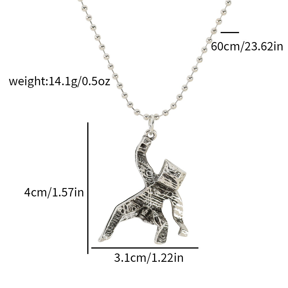 Collier pendentif 3D Xenon Roc - Men Accessories Necklace avis et prix
