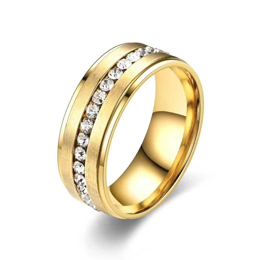 Bagues en diamant en acier ino - Men Accessories Ideas avis et prix