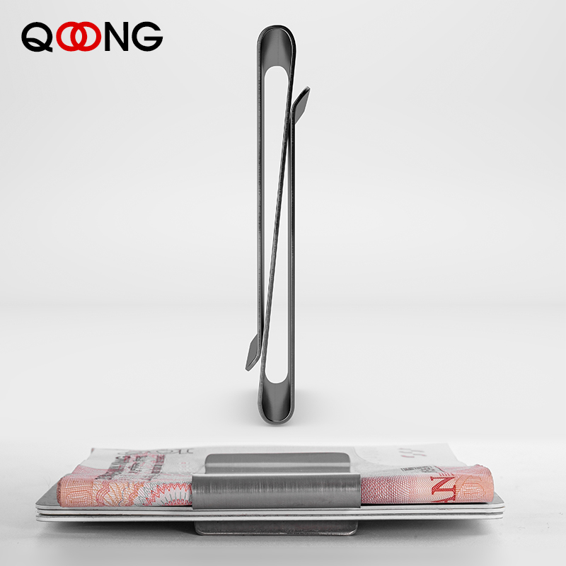 QOONG acier inoxydable mince D - Money Clip Slim avis et prix