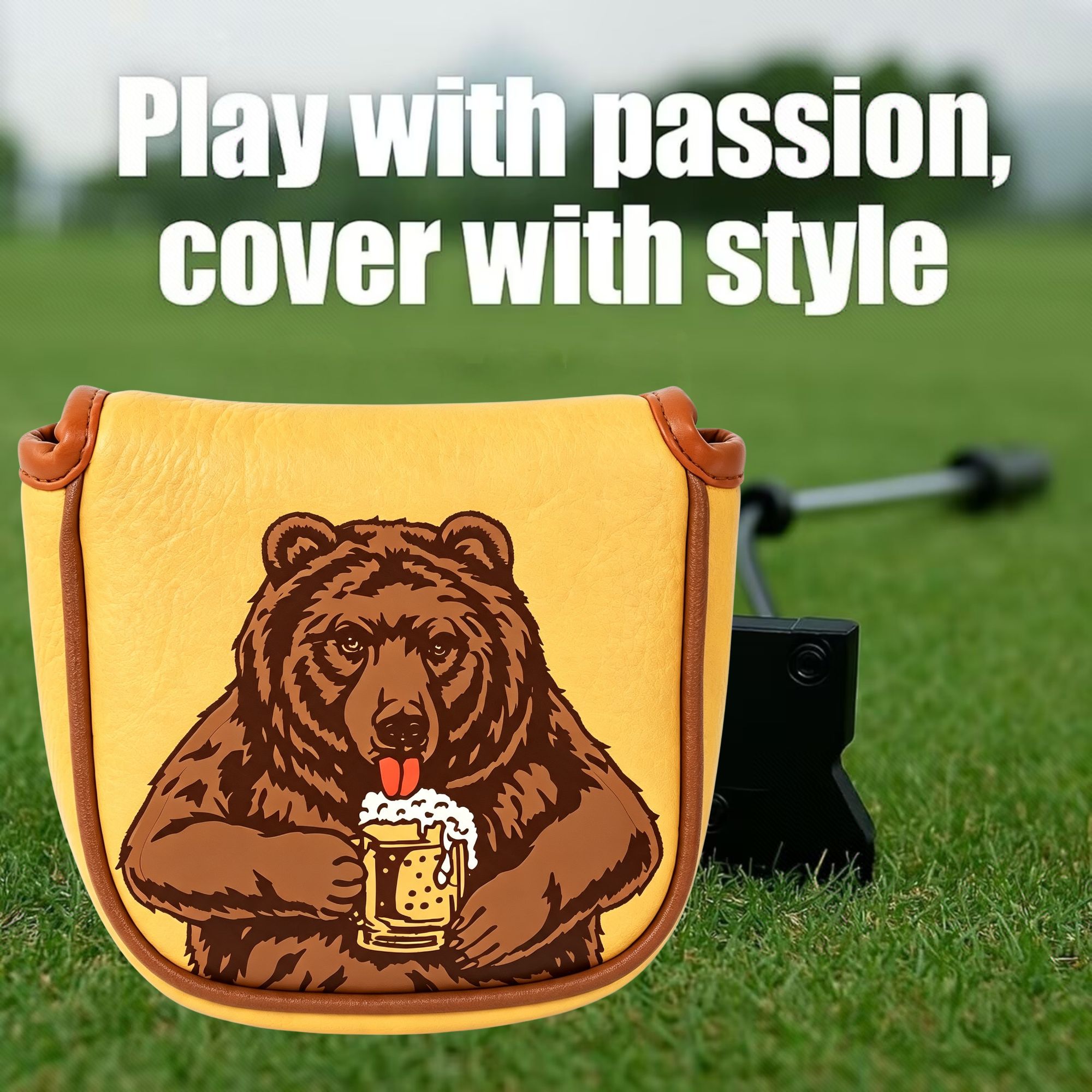 Housse de putter de golf brodé - Men'S Accessories For Christmas avis et prix