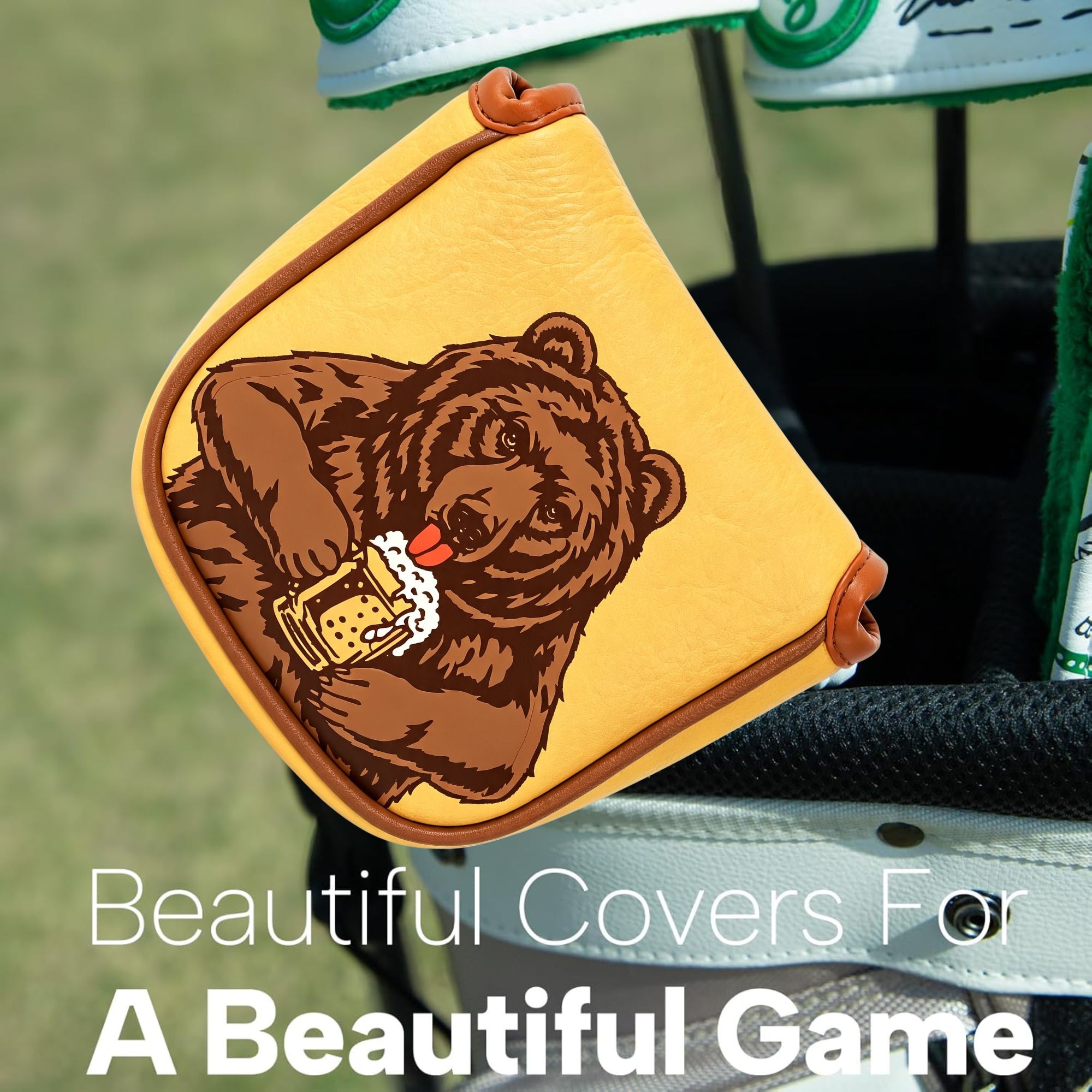 Housse de putter de golf brodé - Men'S Accessories For Christmas avis et prix