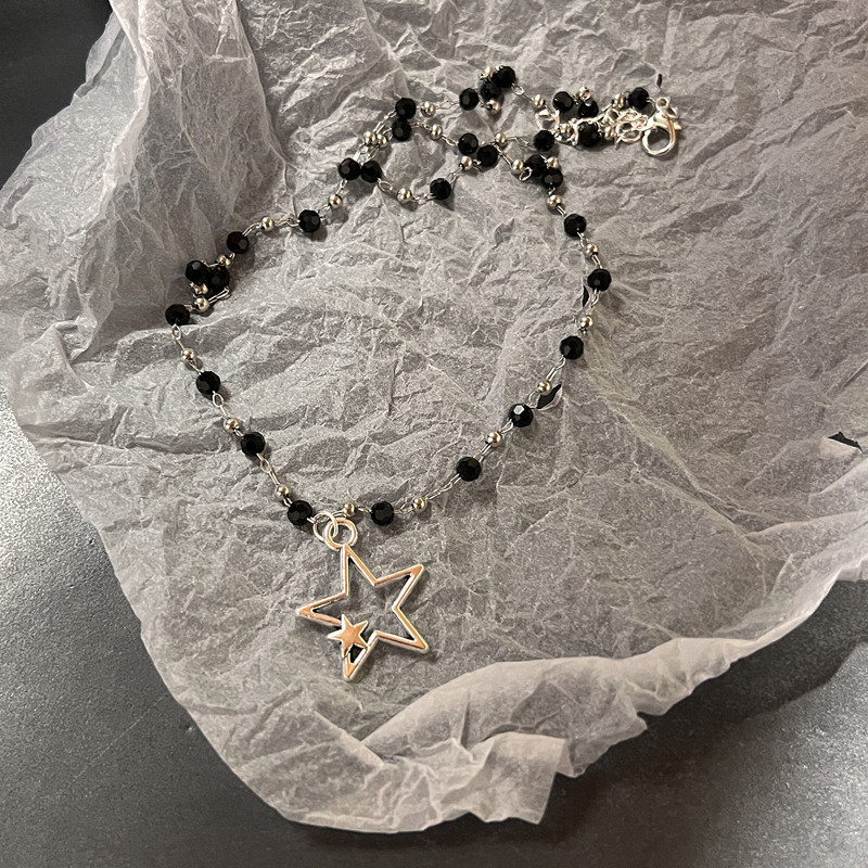 Collier avec pendentif étoile  - Men Accessories Aesthetic avis et prix