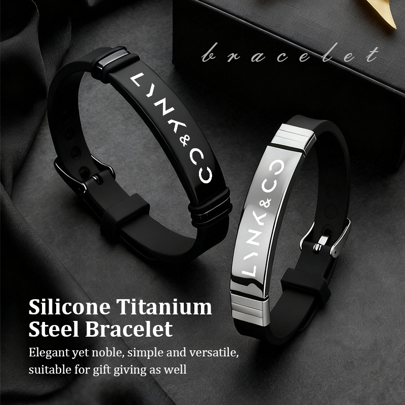 Bracelet à maillons en acier i - Men Accessories Logo avis et prix