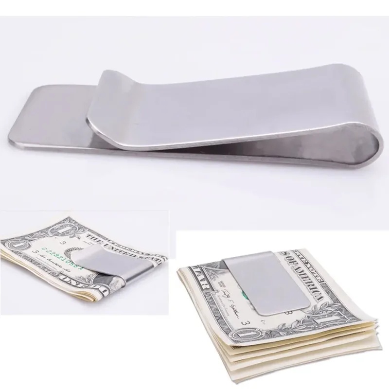 Pince à billets en acier inoxy - Money Clip Slim avis et prix