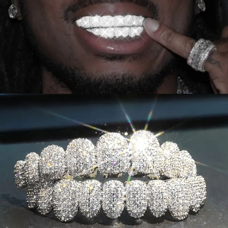 RACHELZ Hip Hop 10/10 glacé CZ - Men'S Accessories For Christmas avis et prix