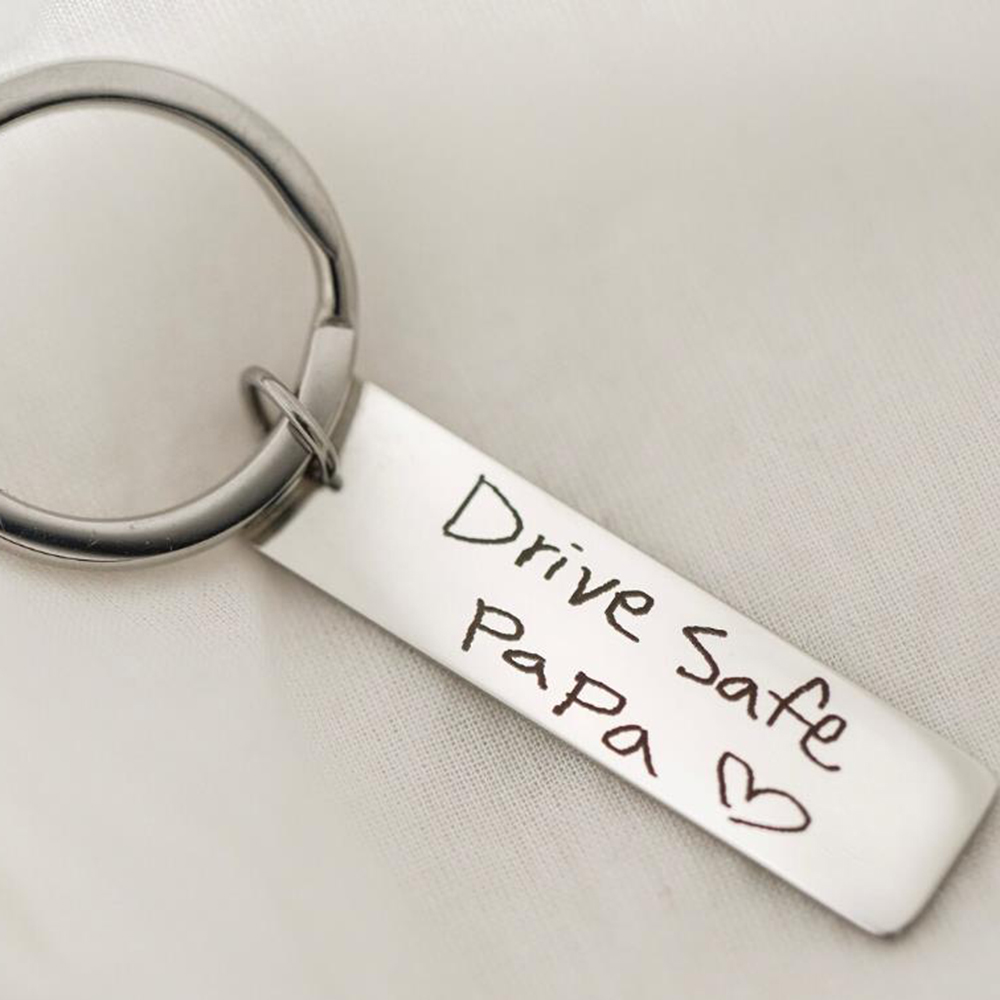Porte-clés manuscrit réel, por - Men Accessories Ideas avis et prix