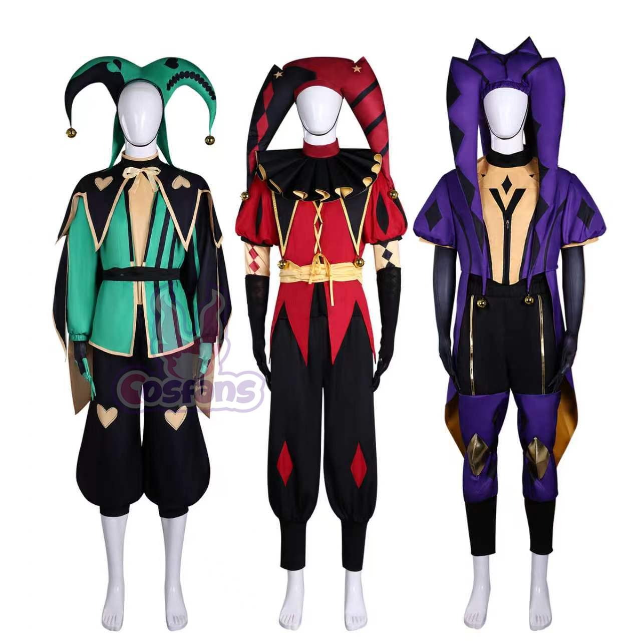 Costume de cosplay de harlequi - Men'S Accessories For Christmas avis et prix
