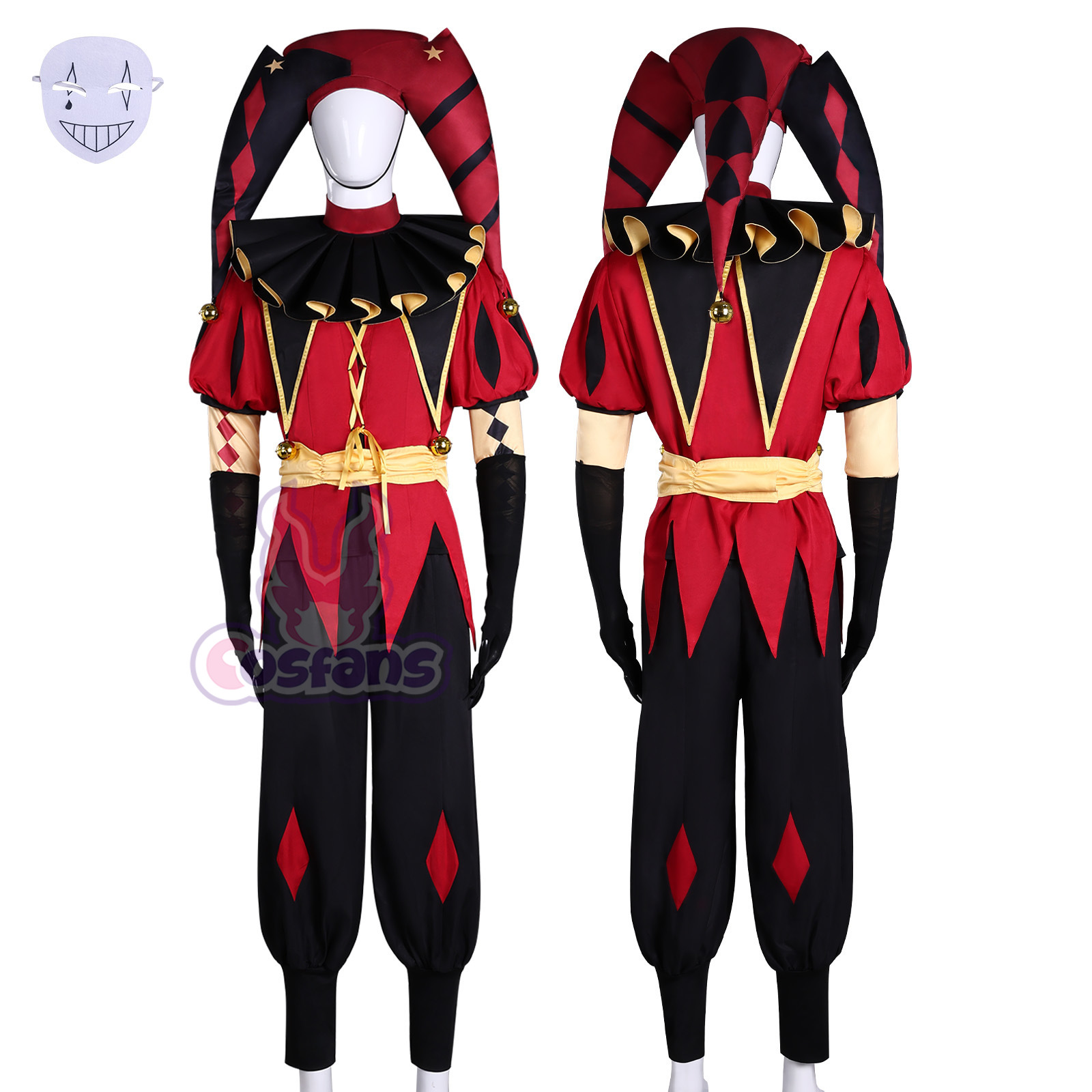 Costume de cosplay de harlequi - Men'S Accessories For Christmas avis et prix