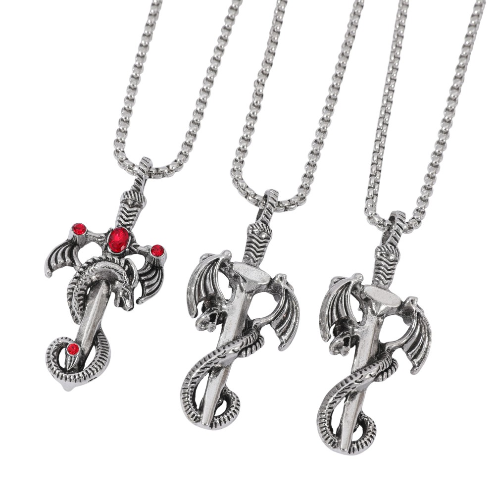 Collier rétro en alliage d'épé - Men Accessories Necklace avis et prix