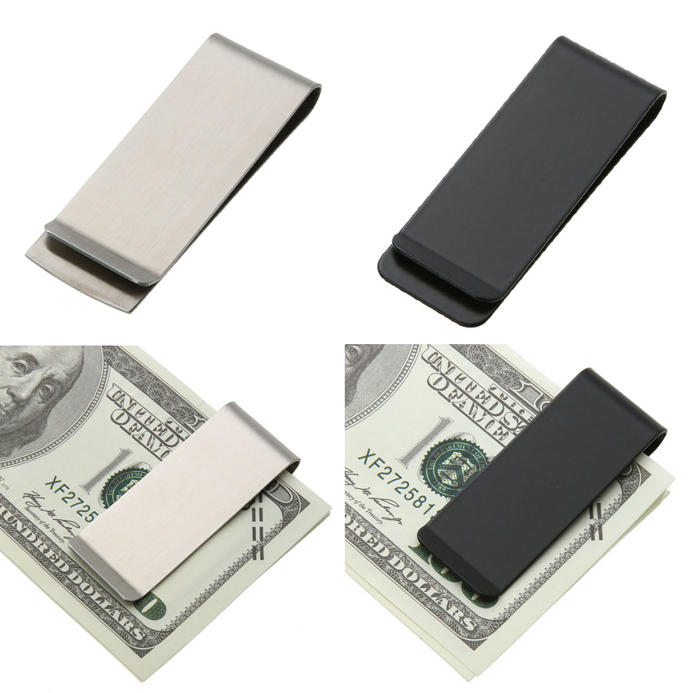 Pince à billets en acier inoxy - Money Clip Slim avis et prix