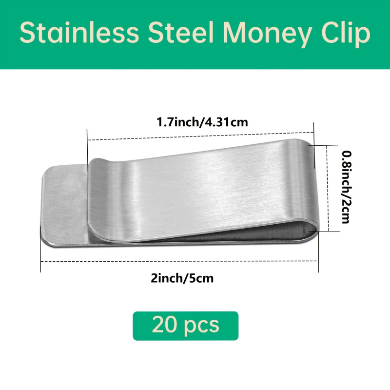 Portefeuille fin en acier inox - Money Clip Slim avis et prix