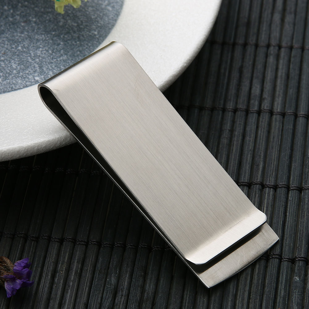 Pince à billets en acier inoxy - Money Clip Slim avis et prix