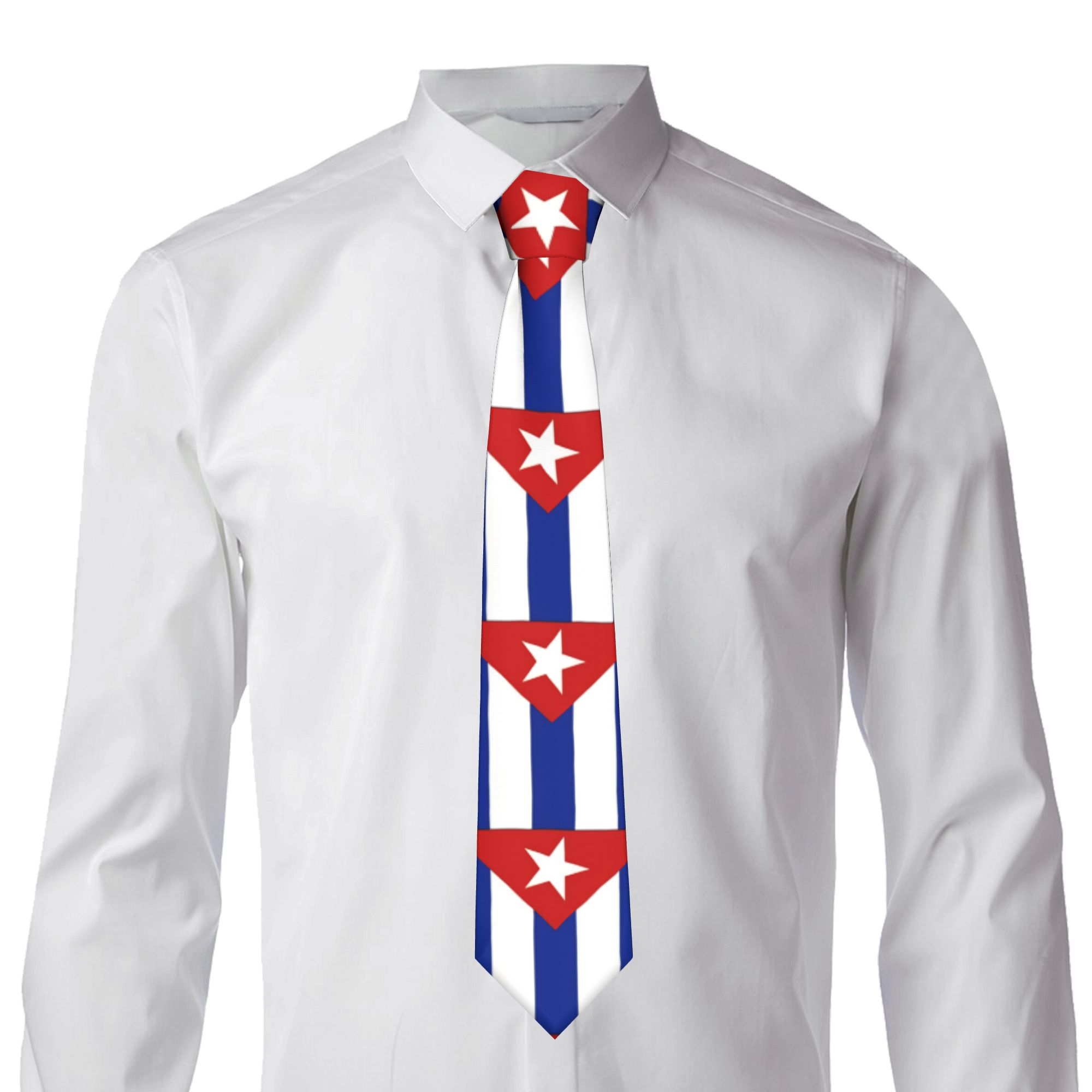 Cravate à motif drapeau nation - Men Accessories For Neck avis et prix