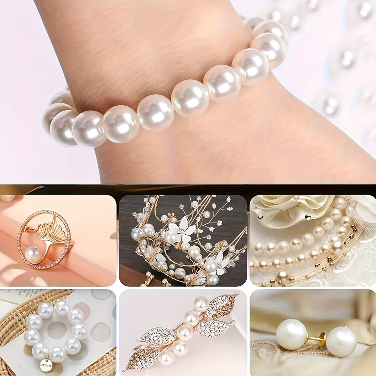 1388 pièces de perles rondes c - Men Accessories Necklace avis et prix