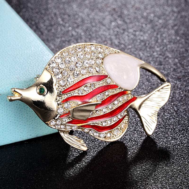 Broches émaillées bleues et ro - Men Accessories Bouquet avis et prix