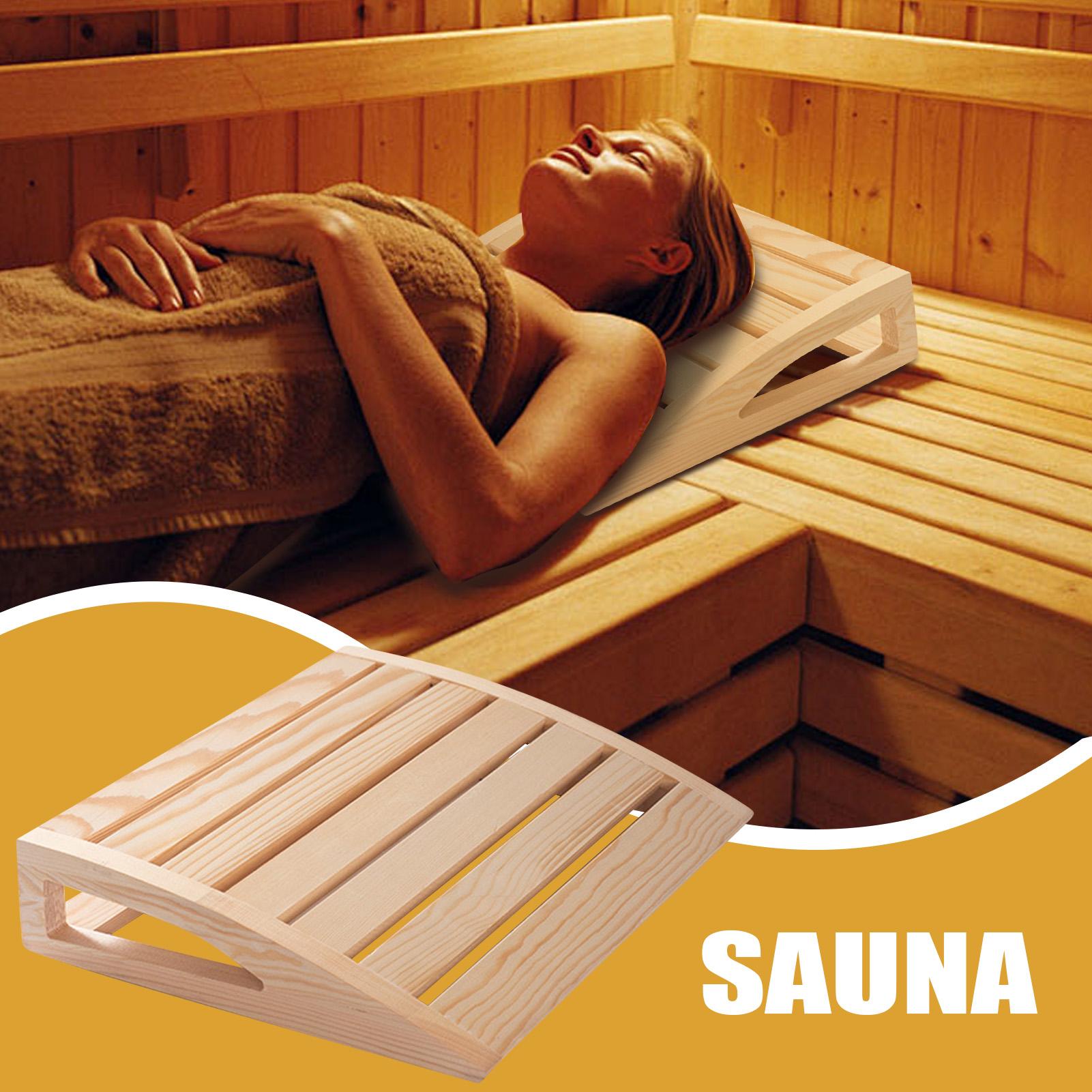 Appui-tête de sauna en bois fa - Men Accessories For Neck avis et prix