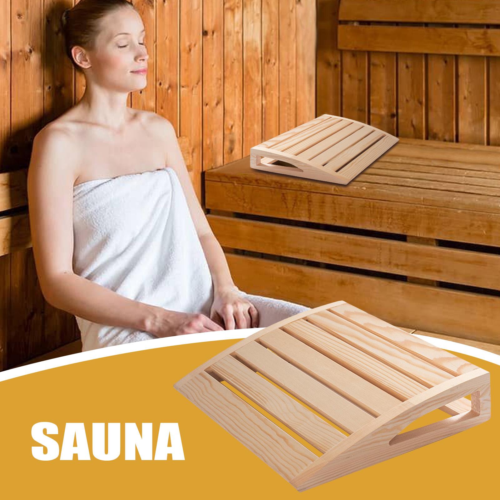 Appui-tête de sauna en bois fa - Men Accessories For Neck avis et prix